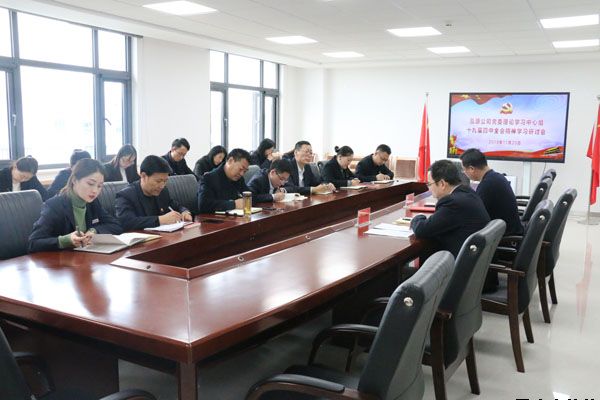 泓源公司组织召开十九届四中全会精神交流研讨会(图2)